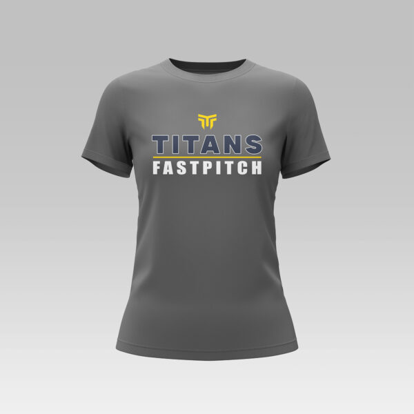Titans Dri-Fit Practice Shirt Graphite with Alt. Logo